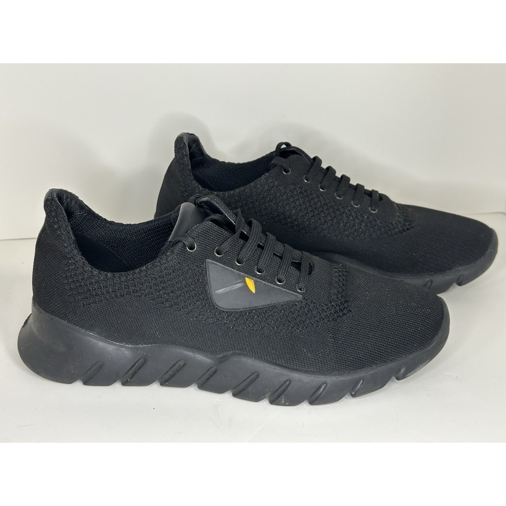 Fendi, Men's Black Bug Eyes Knit Sneakers, Size‎ 8